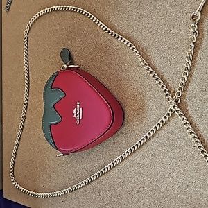 Coach Strawberry Coin Case